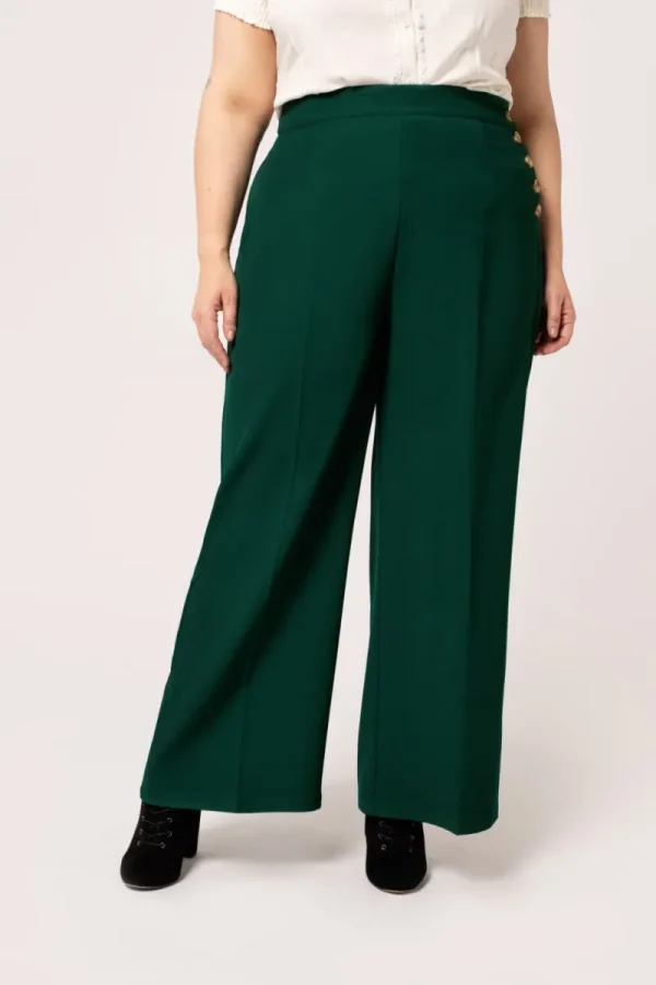 Hell Bunny Trousers & Shorts | Trousers & Shorts>Ginger Swing Trousers