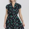 Hell Bunny Dresses | Dresses>Good Luck Mid Dress Black