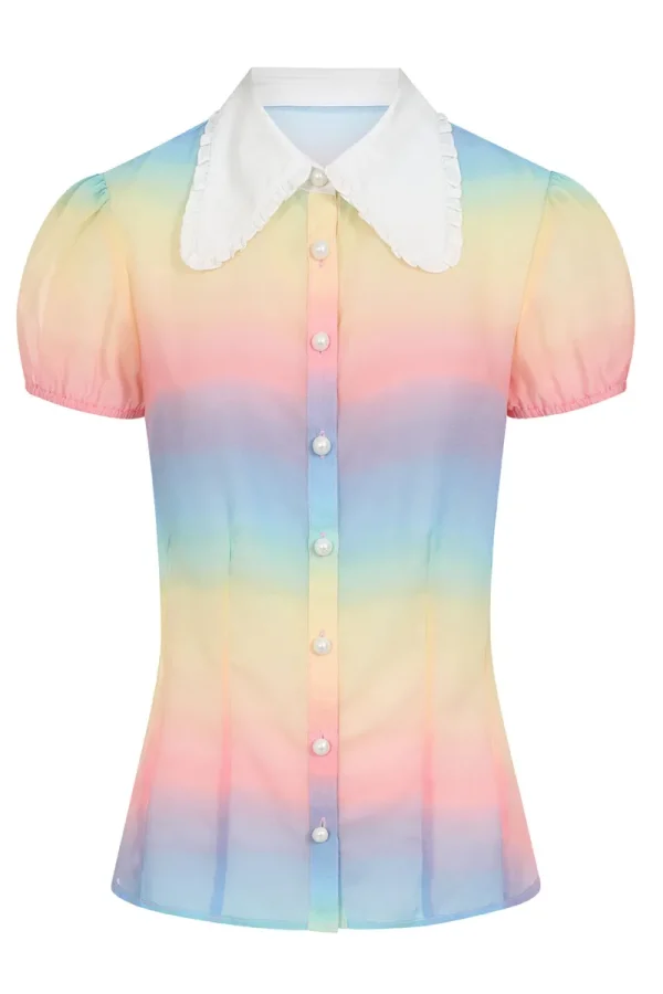 Hell Bunny Tops | Blouses>Halo Blouse MultiColour