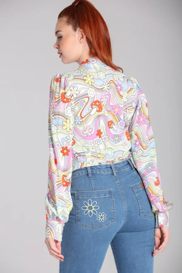 Hell Bunny Tops | Blouses>Happy Daze Blouse Multi