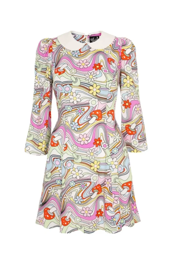 Hell Bunny Dresses>Happy Daze Dress Multi