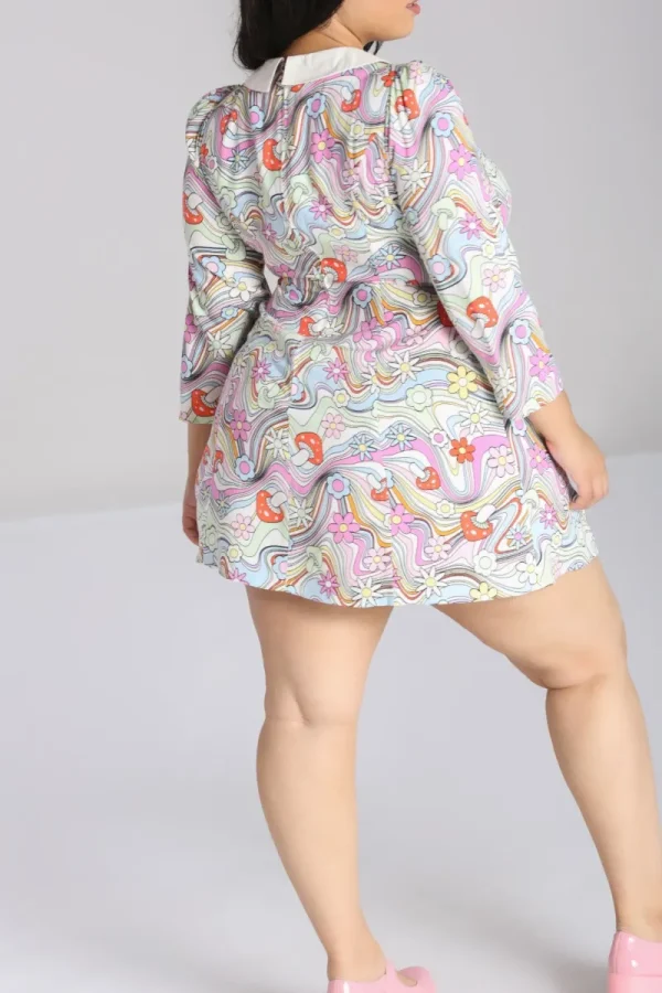 Hell Bunny Dresses>Happy Daze Dress Multi