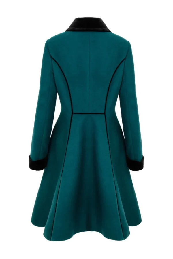 Hell Bunny Coats & Jackets | Coats & Jackets>Harper Coat Green