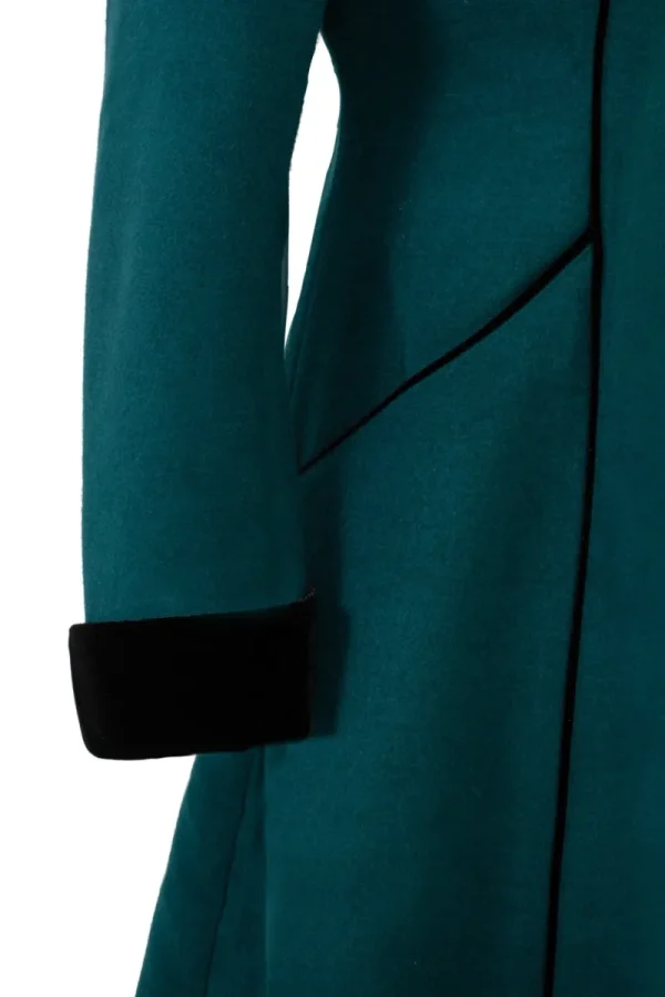 Hell Bunny Coats & Jackets | Coats & Jackets>Harper Coat Green