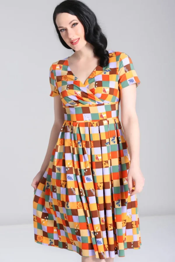 Hell Bunny Dresses | Dresses>Hawthorn Dress MultiColour