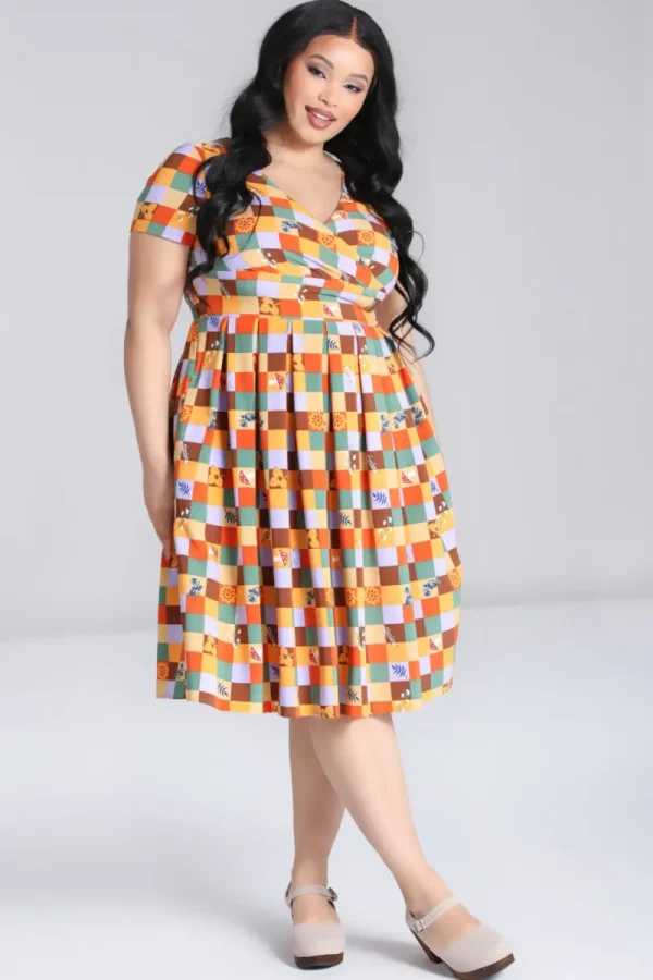 Hell Bunny Dresses | Dresses>Hawthorn Dress MultiColour