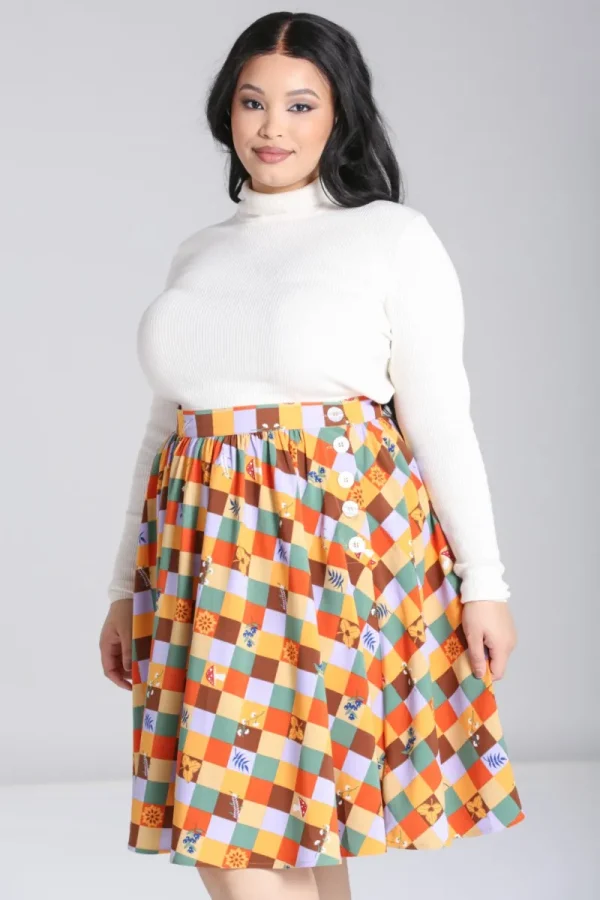 Hell Bunny Skirts | Skirts>Hawthorn Skirt MultiColour