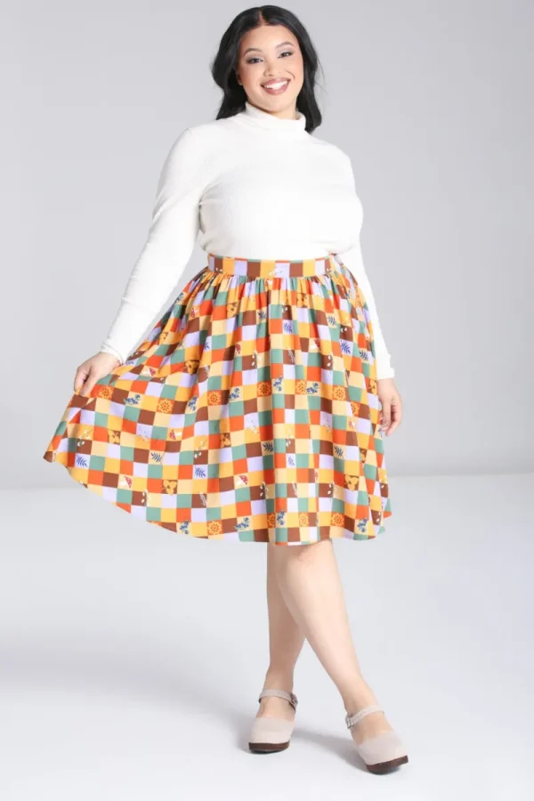 Hell Bunny Skirts | Skirts>Hawthorn Skirt MultiColour