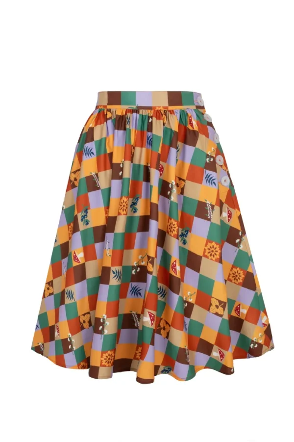 Hell Bunny Skirts | Skirts>Hawthorn Skirt MultiColour
