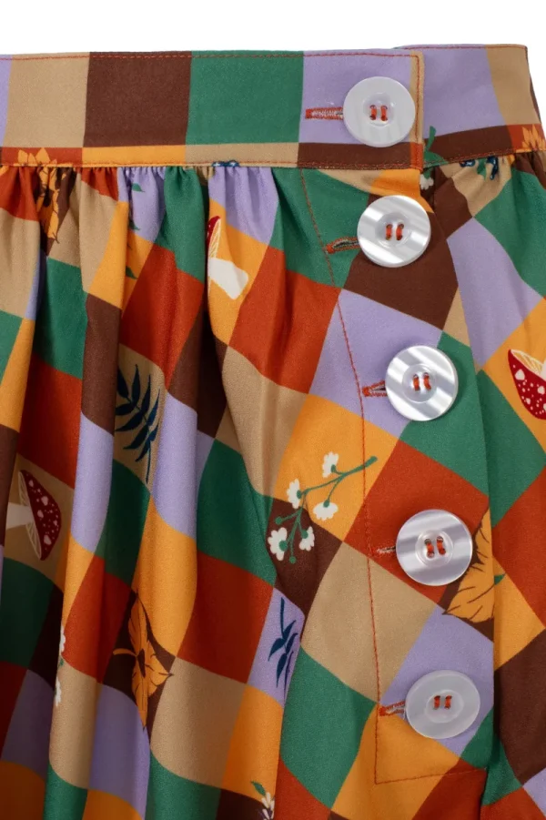 Hell Bunny Skirts | Skirts>Hawthorn Skirt MultiColour