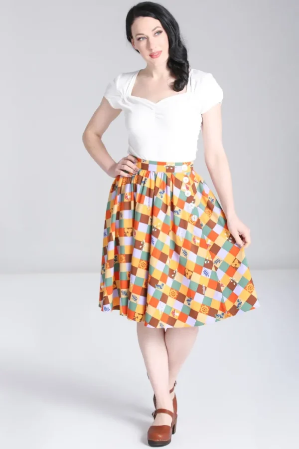 Hell Bunny Skirts | Skirts>Hawthorn Skirt MultiColour