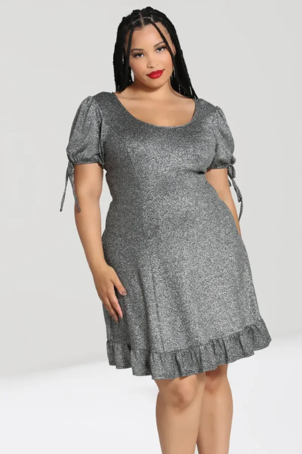 Hell Bunny Dresses | Dresses>Haze Mini Dress Silver