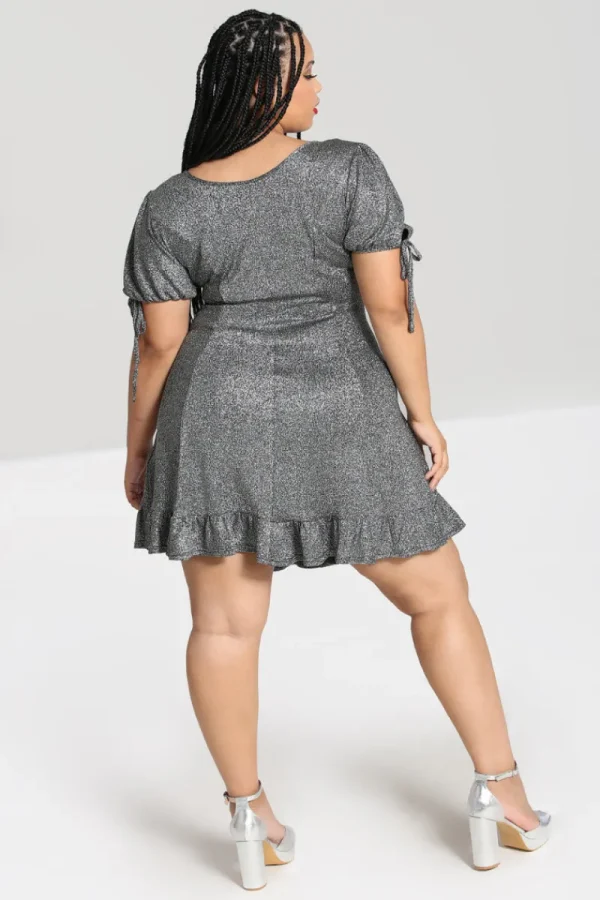 Hell Bunny Dresses | Dresses>Haze Mini Dress Silver