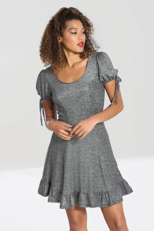 Hell Bunny Dresses | Dresses>Haze Mini Dress Silver