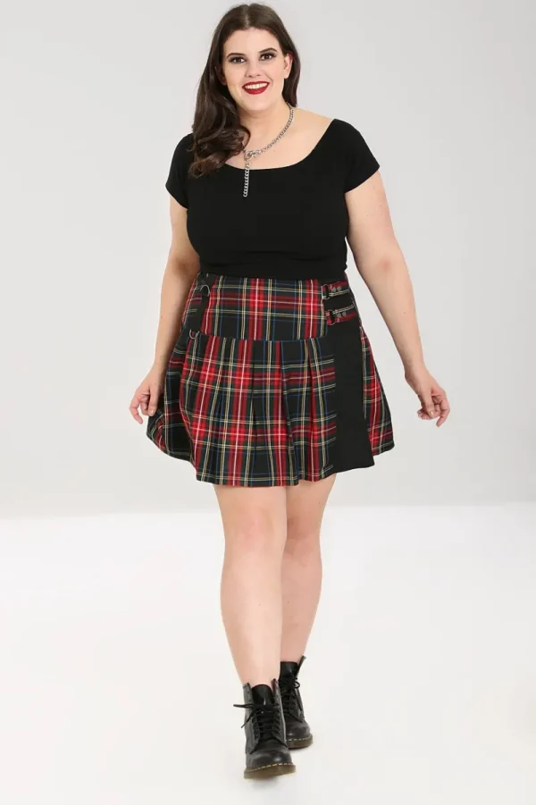 Hell Bunny Skirts | Skirts>Heather Mini Skirt Black