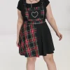 Hell Bunny Dresses | Dresses>Heather Pinafore Dress Black