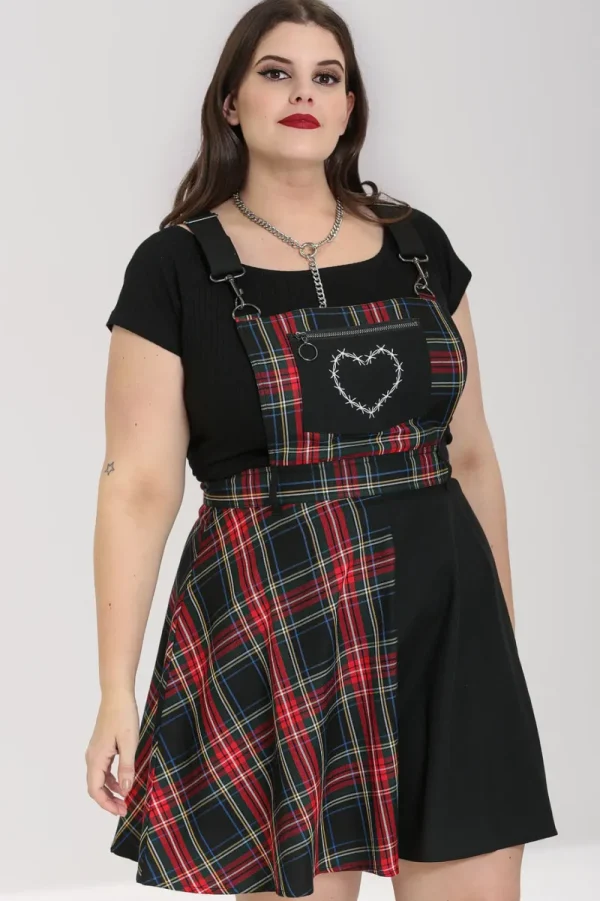 Hell Bunny Dresses | Dresses>Heather Pinafore Dress Black