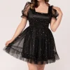 Hell Bunny Dresses | Mini Dresses>Infinity Mini Dress Black