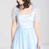 Hell Bunny Mini Dresses | Dresses>Infinity Mini Dress Blue