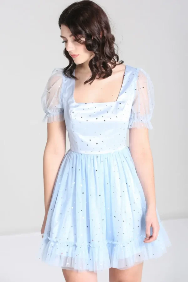 Hell Bunny Mini Dresses | Dresses>Infinity Mini Dress Blue