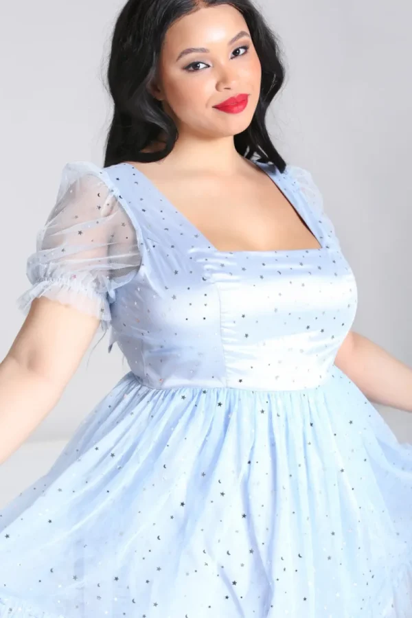 Hell Bunny Mini Dresses | Dresses>Infinity Mini Dress Blue