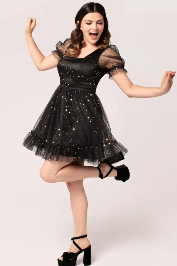 Hell Bunny Dresses | Mini Dresses>Infinity Mini Dress Black