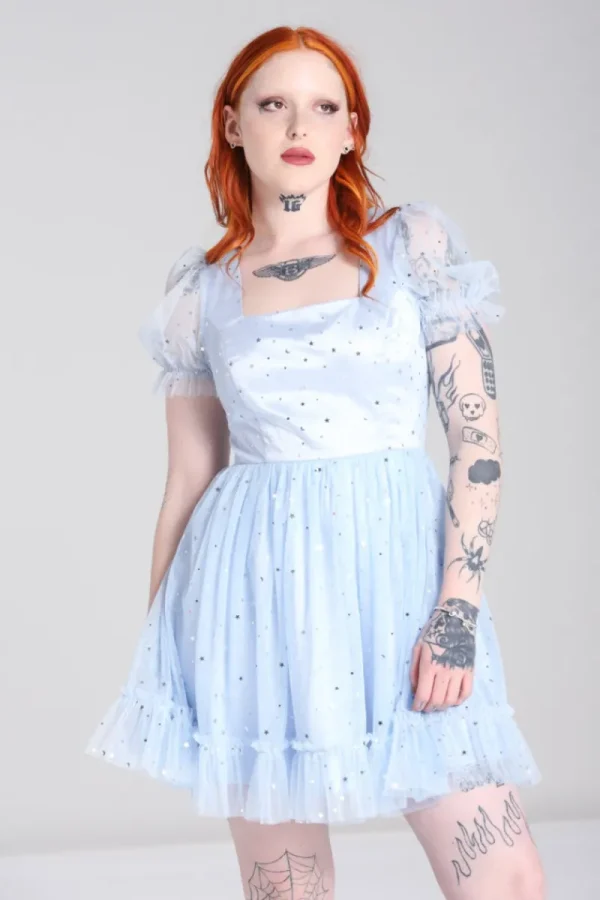 Hell Bunny Mini Dresses | Dresses>Infinity Mini Dress Blue