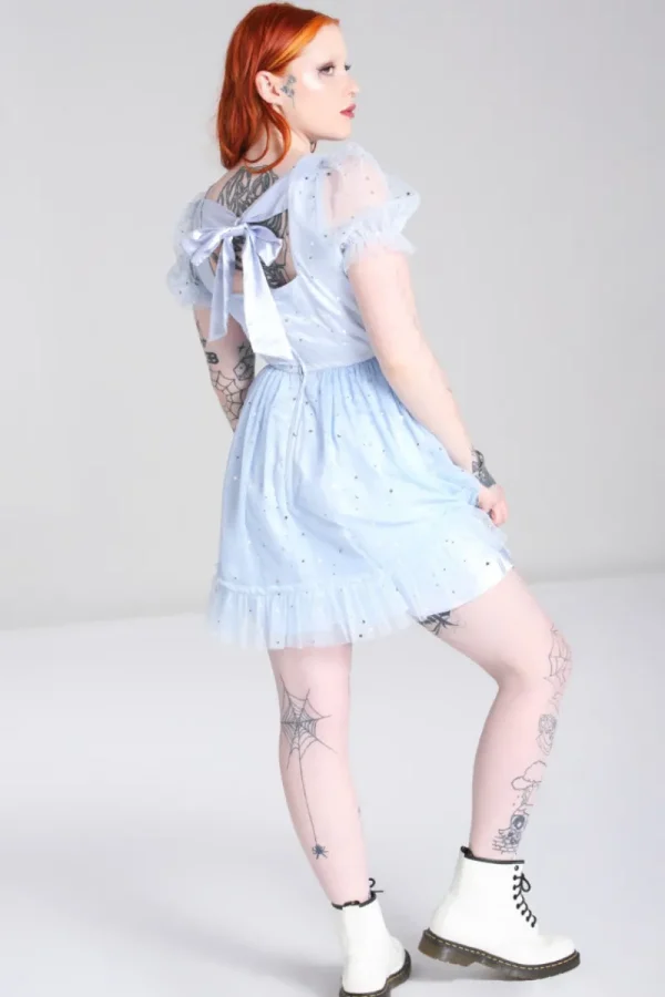 Hell Bunny Mini Dresses | Dresses>Infinity Mini Dress Blue