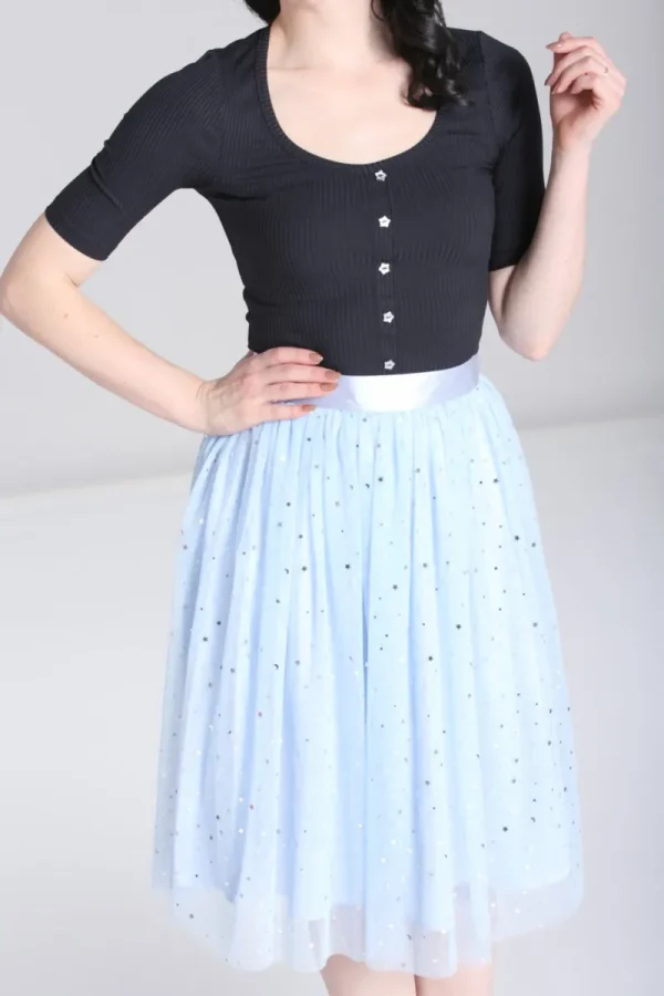 Hell Bunny Skirts | Skirts>Infinity 50'S Skirt Blue