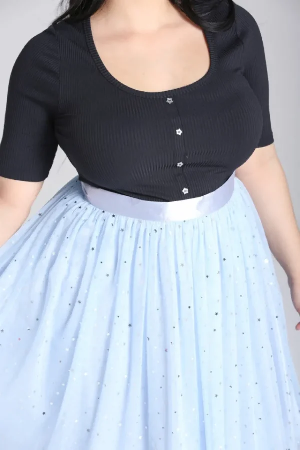 Hell Bunny Skirts | Skirts>Infinity 50'S Skirt Blue