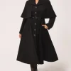 Hell Bunny Coats & Jackets | Coats & Jackets>Ingrid Coat Black