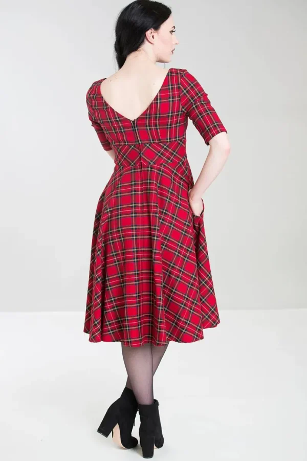 Hell Bunny Dresses | Dresses With Pockets>Irvine 50's Dress Red