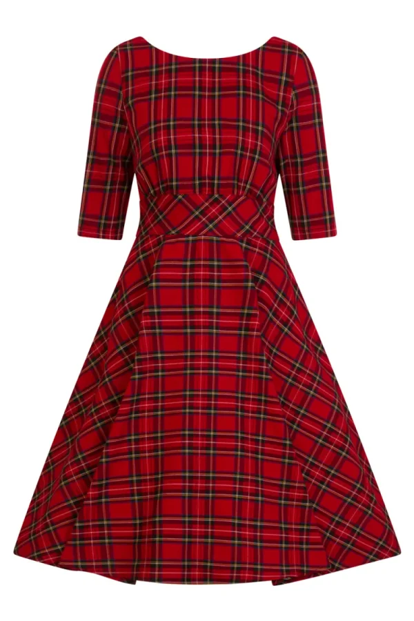 Hell Bunny Dresses | Dresses With Pockets>Irvine 50's Dress Red