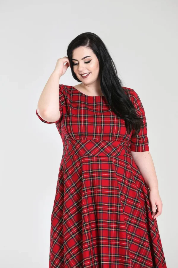 Hell Bunny Dresses | Dresses With Pockets>Irvine 50's Dress Red