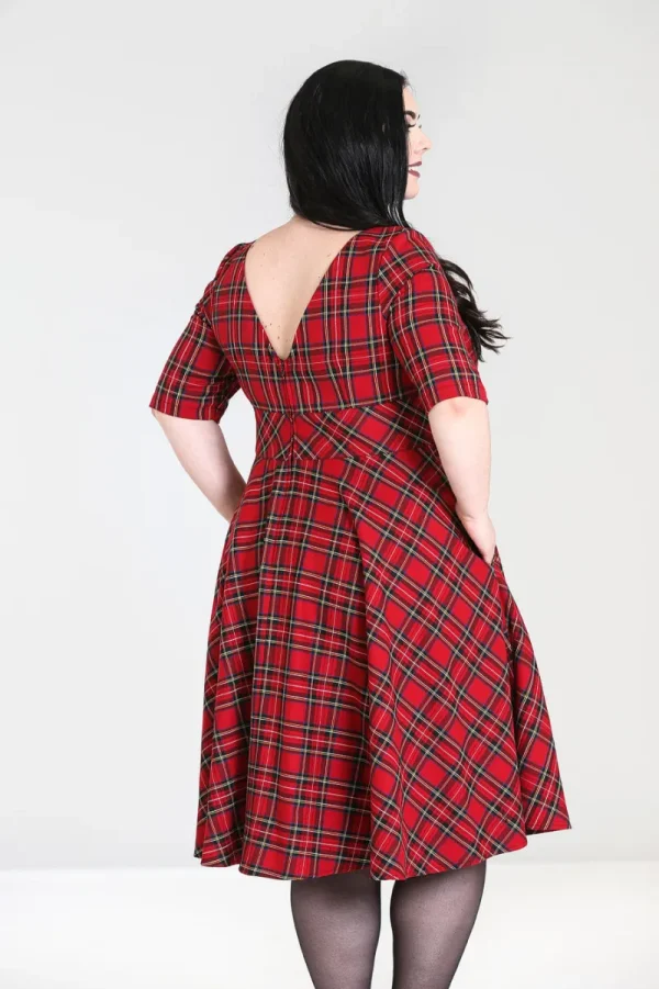 Hell Bunny Dresses | Dresses With Pockets>Irvine 50's Dress Red