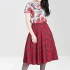 Hell Bunny Skirts | Skirts>Irvine 50's Skirt Red