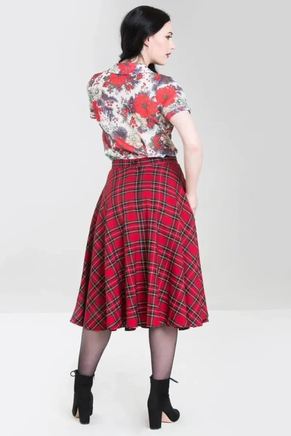 Hell Bunny Skirts | Skirts>Irvine 50's Skirt Red