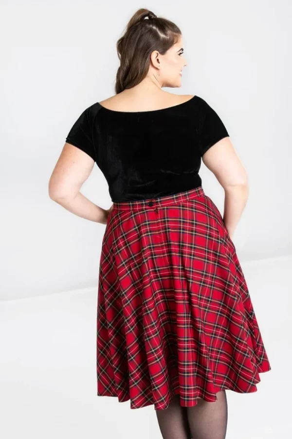 Hell Bunny Skirts | Skirts>Irvine 50's Skirt Red