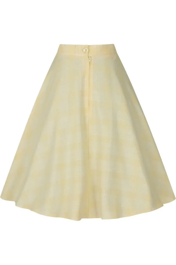 Hell Bunny Skirts | Skirts>Joy Mid Skirt Yellow