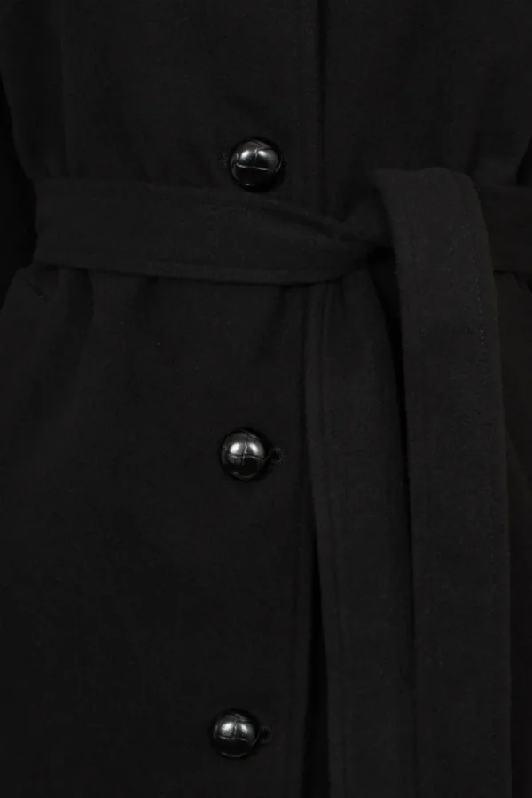 Hell Bunny Coats & Jackets>Juliette Coat Black