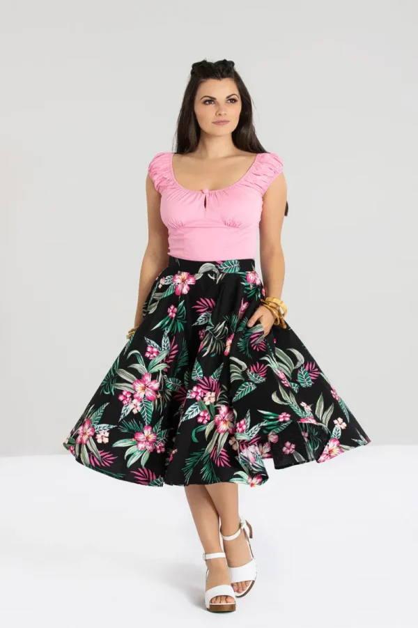 Hell Bunny Skirts | Skirts>Kalani 50's Skirt Black