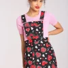 Hell Bunny Dresses | Dresses>Kate Heart Pinafore Dress Black