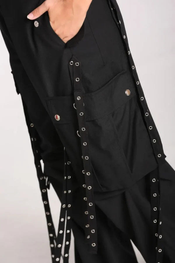 Hell Bunny Trousers & Shorts | Trousers & Shorts>Kraken Trousers Black