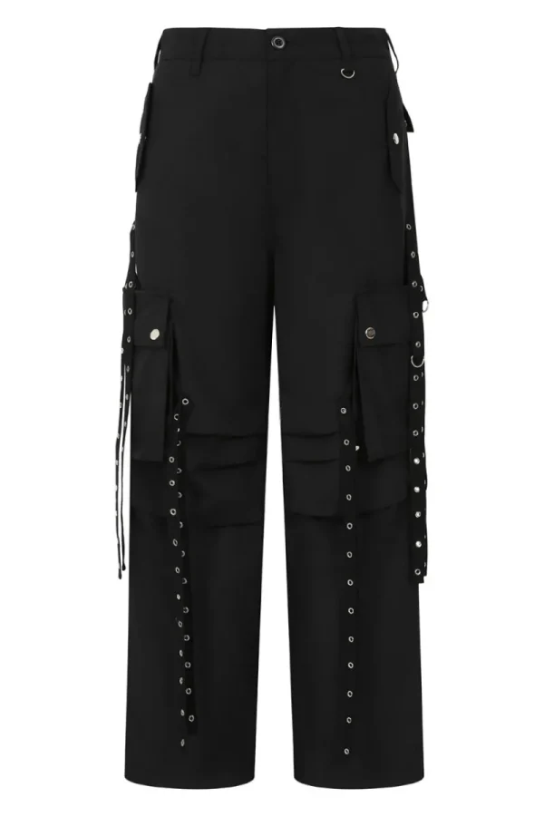 Hell Bunny Trousers & Shorts | Trousers & Shorts>Kraken Trousers Black