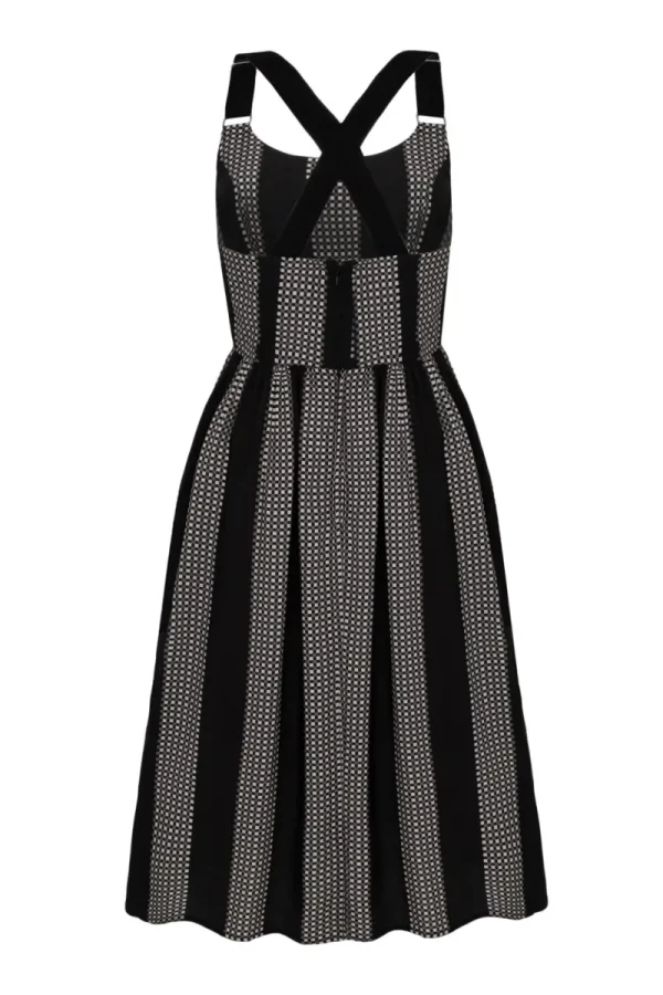 Hell Bunny Dresses>Lita Dress Black/Grey