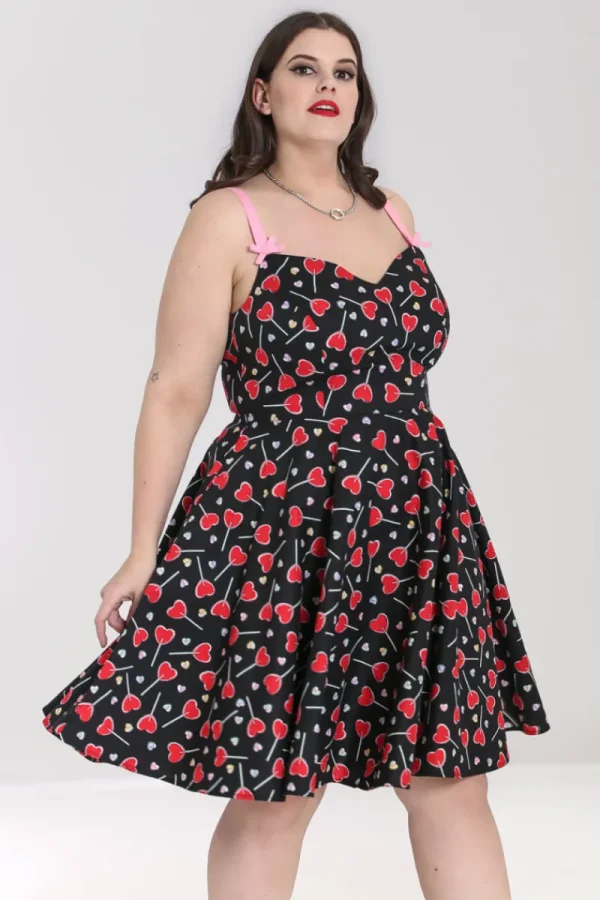 Hell Bunny Dresses | Dresses>Lollies Mid Dress Black