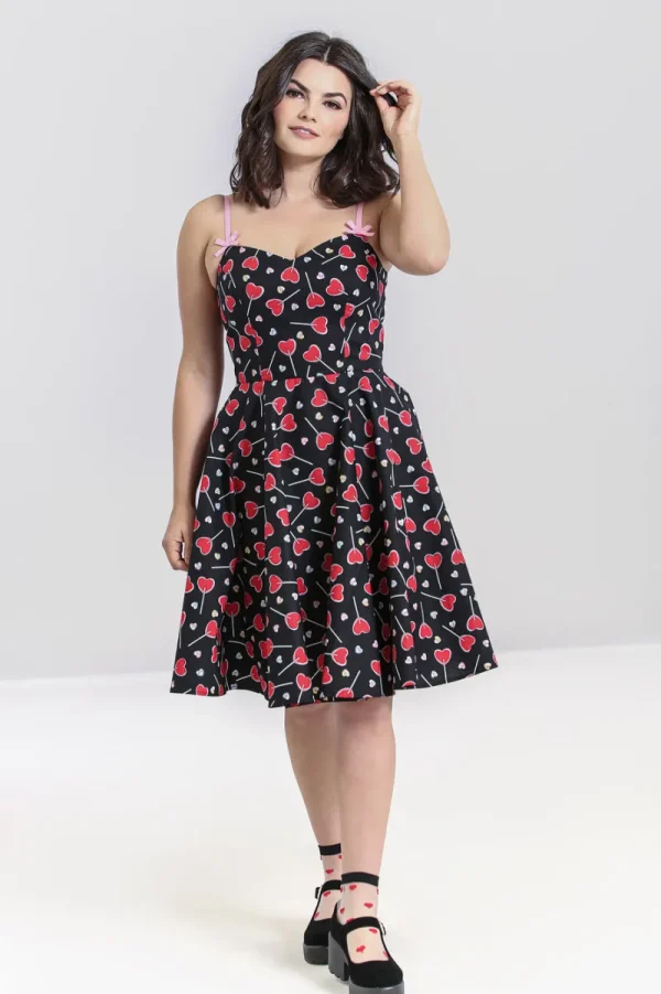 Hell Bunny Dresses | Dresses>Lollies Mid Dress Black