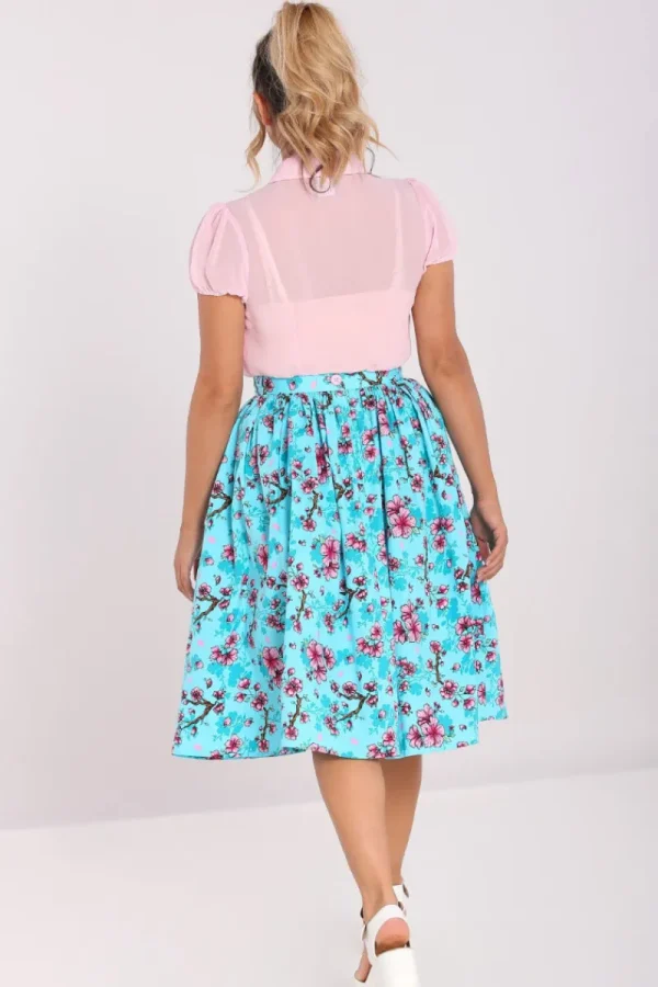 Hell Bunny Skirts | Skirts>Louella Skirt Aqua