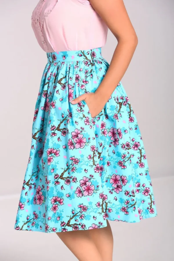 Hell Bunny Skirts | Skirts>Louella Skirt Aqua