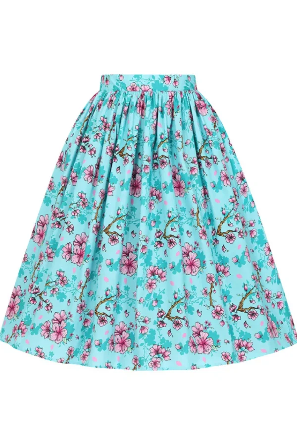 Hell Bunny Skirts | Skirts>Louella Skirt Aqua